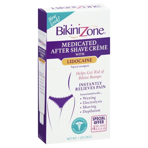 Image for Bikini Zone After Shave Creme, Medicated,1oz from TED PHARMACY