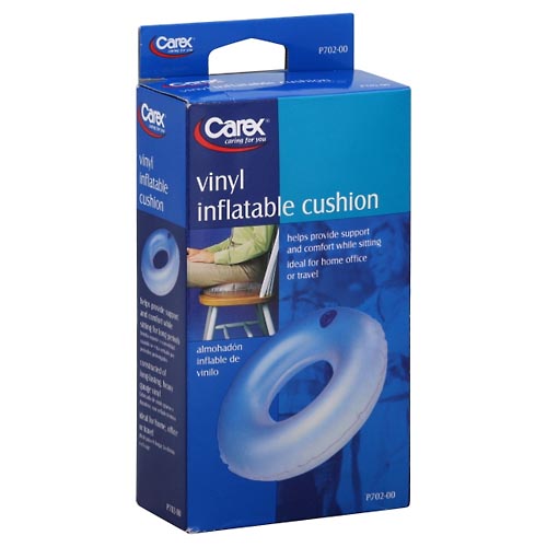 Image for Carex Inflatable Cushion, Vinyl,1ea from TED PHARMACY