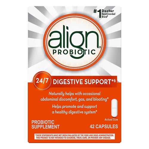 Image for Align Probiotic, 24/7 Digestive Support, Capsules,42ea from TED PHARMACY