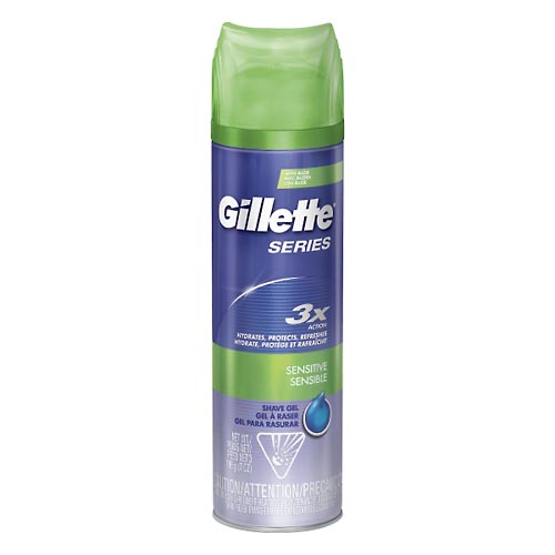Image for Gillette Shave Gel, Sensitive,198gr from TED PHARMACY