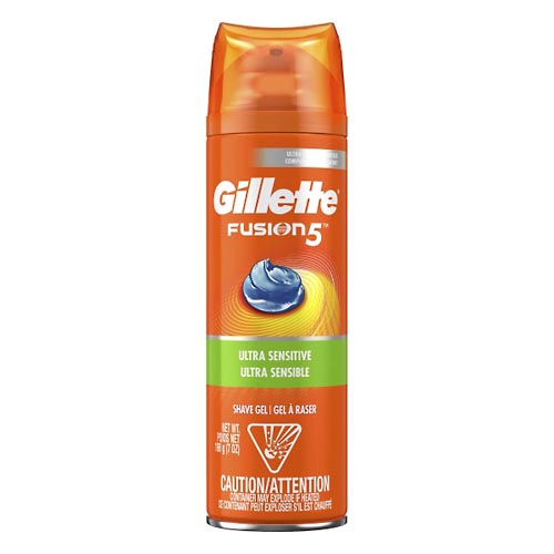 Image for Gillette Shave Gel, Ultra Sensitive,198gr from TED PHARMACY