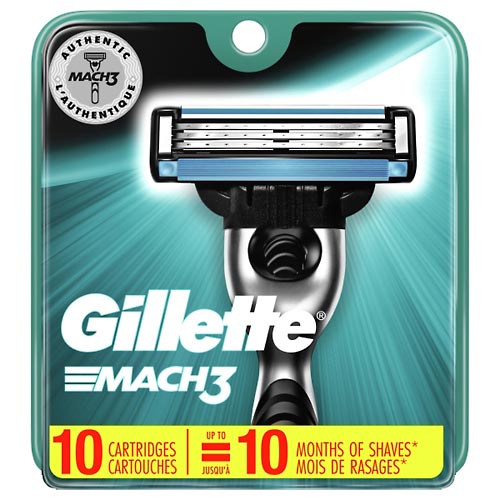 Image for Gillette Razor Cartridges,10ea from TED PHARMACY