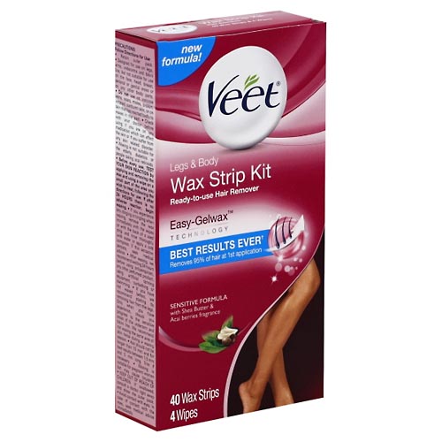 Image for Veet Wax Strip Kit, Sensitive Formula,1ea from TED PHARMACY