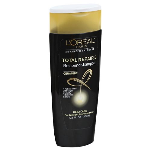 Image for Loreal Shampoo, Restoring, Ceramide, Total Repair 5,12.6oz from TED PHARMACY