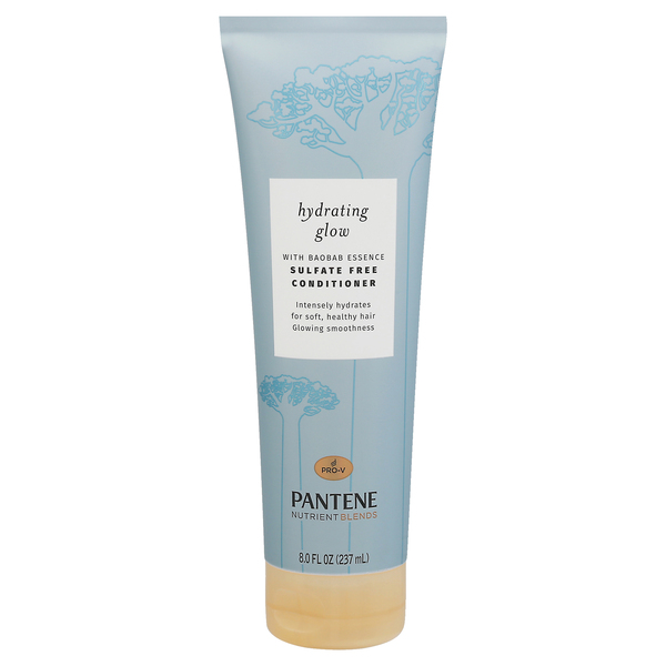 Image for Pantene Conditioner, with Baobab Essence, Sulfate Free, Hydrating Glow,8fl oz from TED PHARMACY