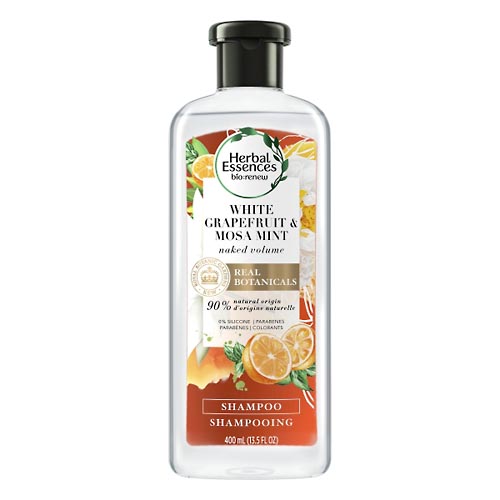 Image for Herbal Essences Shampoo, White Grapefruit & Mosa Mint, Naked Volume,400ml from TED PHARMACY