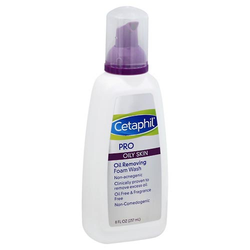 Image for Cetaphil Foam Wash, Oil Removing, Oily Skin, Pro,8oz from TED PHARMACY
