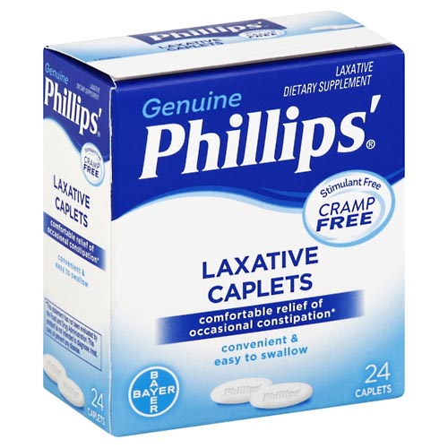 Image for Phillips Laxative, Caplets,24ea from TED PHARMACY