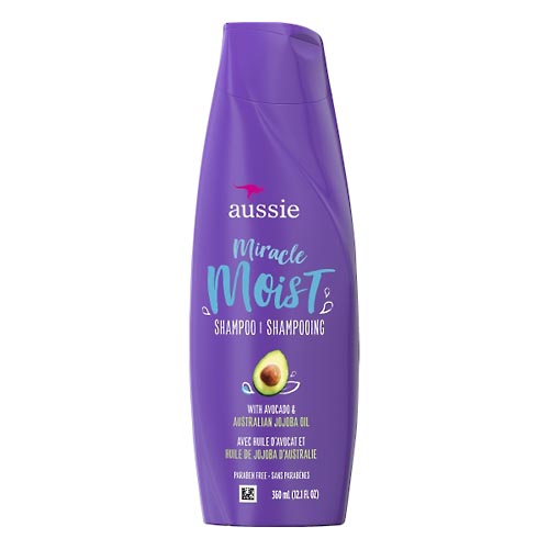 Image for Aussie Shampoo, Miracle Moist,360ml from TED PHARMACY