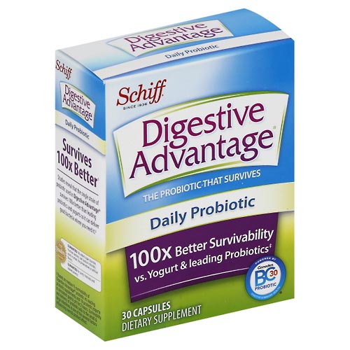 Image for Digestive Advantage Probiotic, Daily, Capsules,30ea from TED PHARMACY