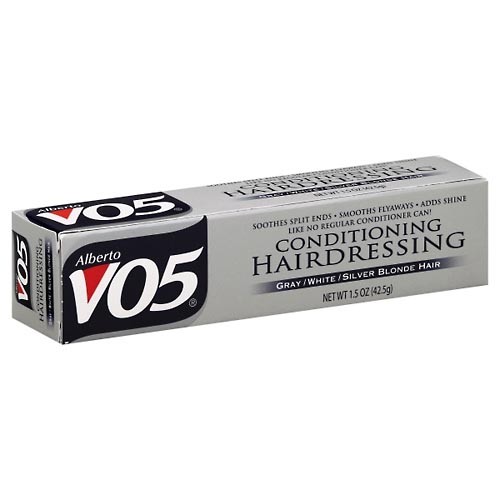 Image for Alberto VO5 Conditioning Hairdressing, Gray, White, Silver Blonde Hair,1.5oz from TED PHARMACY