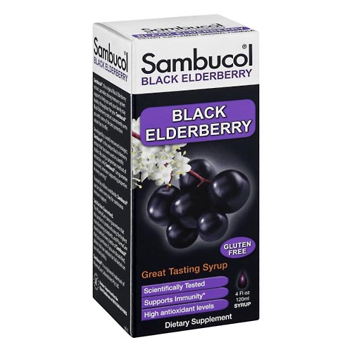 Image for Sambucol Black Elderberry, Syrup,4oz from TED PHARMACY