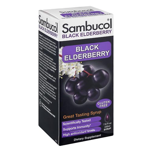 Image for Sambucol Immune System Support, Original Formula, Liquid, Black Elderberry,7.8oz from TED PHARMACY